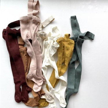 Condor コンドル RIB TIGHTS WITH ELASTIC SUSPENDERS サスペンダーリブタイツ 304 LINEN Ref: 2416/1
