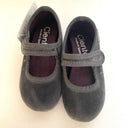 CIENTA シエンタ ベルクロワンストラップシューズ grey/velour グレーベロア 500075 24