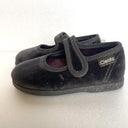CIENTA シエンタ ベルクロワンストラップシューズ grey/velour グレーベロア 500075 24