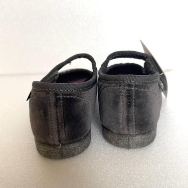 CIENTA シエンタ ベルクロワンストラップシューズ grey/velour グレーベロア 500075 24