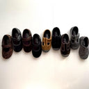 CIENTA シエンタ ベルクロワンストラップシューズ brown/velour ブラウンベロア 500075 30