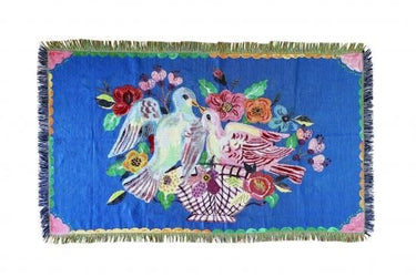 NathalieLete ナタリーレテ Tapestry Rug Two Birds タペストリーラグ バード NL376