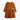 ★BASIC★mini rodini ミニロディーニ Basic hearts ls dress TENCEL&#8482; Brown