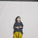 ★BASIC★ns-621-005 nunuforme ヌヌフォルム オックス ポインテッド パンツ Mustard