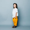 ★BASIC★ns-621-005 nunuforme ヌヌフォルム オックス ポインテッド パンツ Mustard