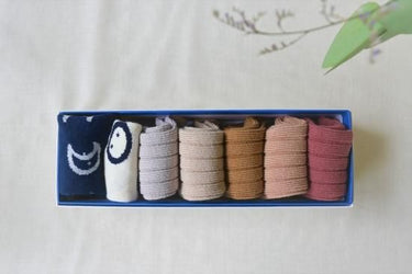 ★70%OFF★ベビー靴下7足セット 7days socks MG001 made in JAPAN ソックス 出産祝い ギフトにも 箱ありは宅配便のみ