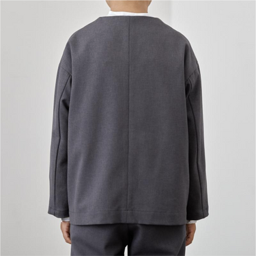MOUN TEN. マウンテン polyester canapa jacket charcoal 22S-MJ04-1105