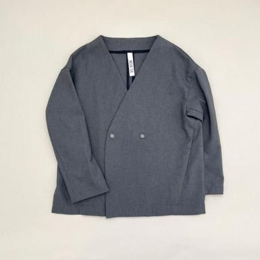 MOUN TEN. マウンテン polyester canapa jacket charcoal 22S-MJ04-1105