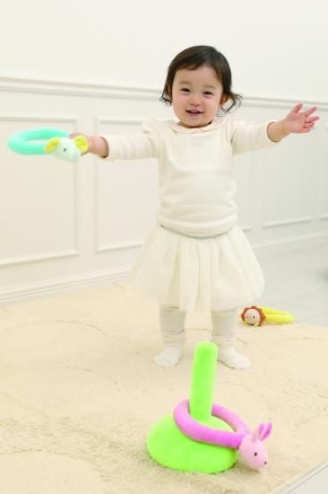ふわふわトーイ ふわふわなげっこ