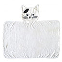 松尾ミユキ Cat Face Blanket towel IV ブランケット アイボリー MM849