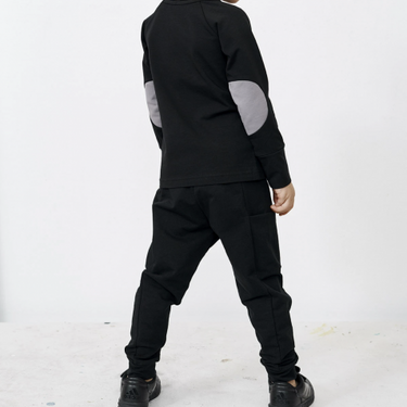 ★40%OFF★PAPU パプ THIGH POCKET PANTS Black 20159
