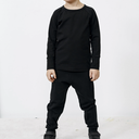 ★40%OFF★PAPU パプ THIGH POCKET PANTS Black 20159