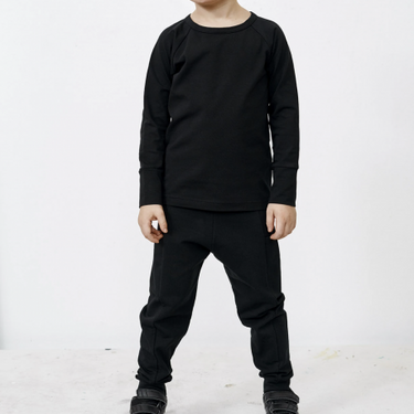 ★40%OFF★PAPU パプ THIGH POCKET PANTS Black 20159