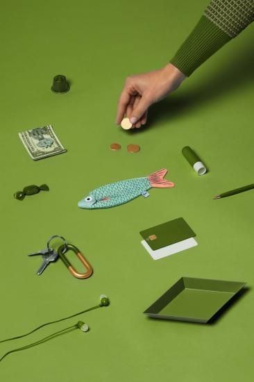 Donfisher ドンフィッシャー Cardenal Mint Mint 魚キーリング ミント テンジクダイ