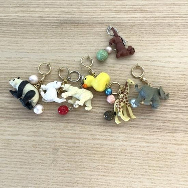 ★40％OFF★froufroudesucre フルフルドシュクル MASK CHARM White Bear マスクチャーム シロクマ