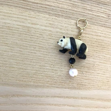 ★40％OFF★froufroudesucre フルフルドシュクル MASK CHARM Panda マスクチャーム パンダ