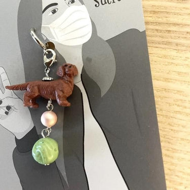 ★40％OFF★froufroudesucre フルフルドシュクル MASK CHARM ducks マスクチャーム ダックス