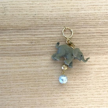 ★40％OFF★froufroudesucre フルフルドシュクル MASK CHARM elephant マスクチャーム ゾウ