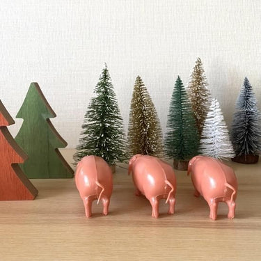ドイツ BREBA社 Bobbing Pig うなずきピッグ 首ふりシリーズ ぶた