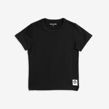 ★BASIC★mini rodini ミニロディーニ Basic ss tee TENCEL™ Black