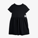 ★BASIC★mini rodini ミニロディーニ Basic ss dress TENCEL™ Black
