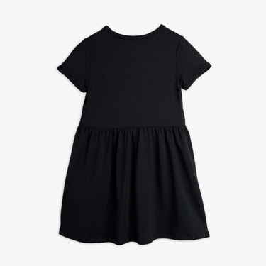 ★BASIC★mini rodini ミニロディーニ Basic ss dress TENCEL™ Black