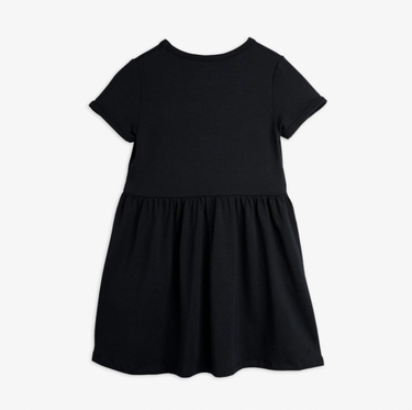 ★BASIC★mini rodini ミニロディーニ Basic ss dress TENCEL™ Black