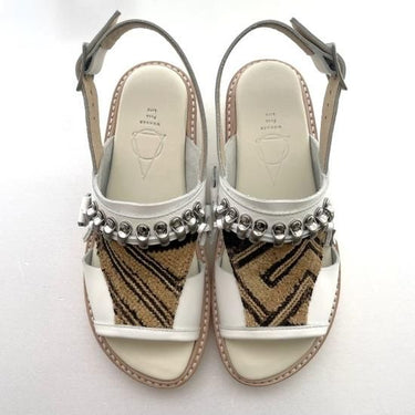 WONDER FULL LIFE ワンダーフルライフ UNCLE HOLDER SANDAL white M(23.5cm)サイズ  WFL22-R31