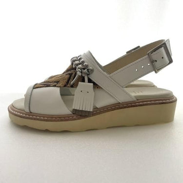 WONDER FULL LIFE ワンダーフルライフ UNCLE HOLDER SANDAL white M(23.5cm)サイズ  WFL22-R31