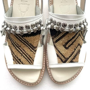 WONDER FULL LIFE ワンダーフルライフ UNCLE HOLDER SANDAL white M(23.5cm)サイズ  WFL22-R31