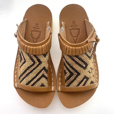 WONDER FULL LIFE ワンダーフルライフ KUBA SANDAL camel M(23.5-24cm)サイズ WFL22-R32