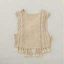 WONDER FULL LIFE ワンダーフルライフ WONDER FULL LIFE×TAKt HAND KNIT ivory WFL24-S05-5 KNIT＃5