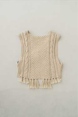 WONDER FULL LIFE ワンダーフルライフ WONDER FULL LIFE×TAKt HAND KNIT ivory WFL24-S05-5 KNIT＃5