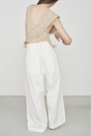 WONDER FULL LIFE ワンダーフルライフ WONDER FULL LIFE×TAKt HAND KNIT ivory WFL24-S05-5 KNIT＃5