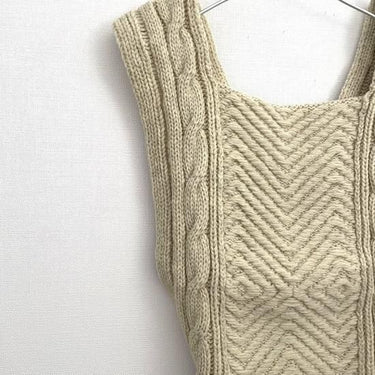 WONDER FULL LIFE ワンダーフルライフ WONDER FULL LIFE×TAKt HAND KNIT ivory WFL24-S05-5 KNIT＃5