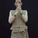 WONDER FULL LIFE ワンダーフルライフ WONDER FULL LIFE×TAKt HAND KNIT camel WFL24-S05-5 KNIT＃5