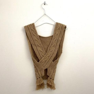 WONDER FULL LIFE ワンダーフルライフ WONDER FULL LIFE×TAKt HAND KNIT camel WFL24-S05-5 KNIT＃5