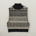 WONDER FULL LIFE ワンダーフルライフ WONDER FULL LIFE×TAKt HAND KNIT ivory×black WFL24-S05-11 KNIT＃11