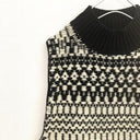 WONDER FULL LIFE ワンダーフルライフ WONDER FULL LIFE×TAKt HAND KNIT ivory×black WFL24-S05-11 KNIT＃11