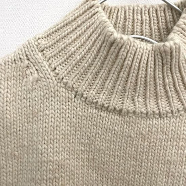 WONDER FULL LIFE ワンダーフルライフ WONDER FULL LIFE×TAKt HAND KNIT ivory WFL22-S05-12 KNIT＃12