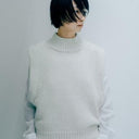 WONDER FULL LIFE ワンダーフルライフ WONDER FULL LIFE×TAKt HAND KNIT ivory WFL22-S05-12 KNIT＃12