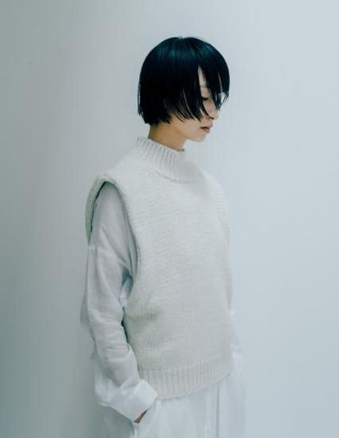 WONDER FULL LIFE ワンダーフルライフ WONDER FULL LIFE×TAKt HAND KNIT ivory WFL22-S05-12 KNIT＃12