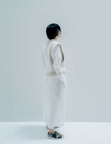 WONDER FULL LIFE ワンダーフルライフ WONDER FULL LIFE×TAKt HAND KNIT ivory WFL22-S05-12 KNIT＃12