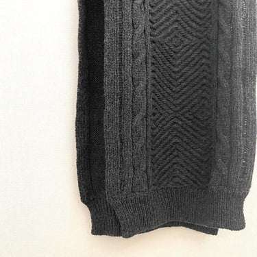 WONDER FULL LIFE ワンダーフルライフ WONDER FULL LIFE×TAKt HAND KNIT charcoal gray WFL22-S05-16 KNIT＃16