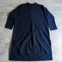 WONDER FULL LIFE＋LIGHT YEARS “COUNTERPOINT” KURTA -�� dark navy WFL22-S61