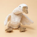 Senger Naturwelt ゼンガーナチュウェルト Cuddly animal Goose small white ガチョウ ホワイト チェリーピロー Sサイズ Y21025