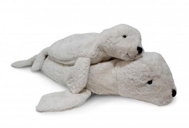 Senger Naturwelt ゼンガーナチュウェルト Cuddly Animal Seal small white アザラシ ホワイト チェリーピロー Sサイズ Y21048