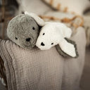 Senger Naturwelt ゼンガーナチュウェルト Cuddly Animal Seal small white アザラシ ホワイト チェリーピロー Sサイズ Y21048