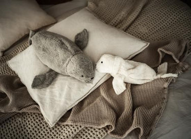Senger Naturwelt ゼンガーナチュウェルト Cuddly Animal Seal small white アザラシ ホワイト チェリーピロー Sサイズ Y21048