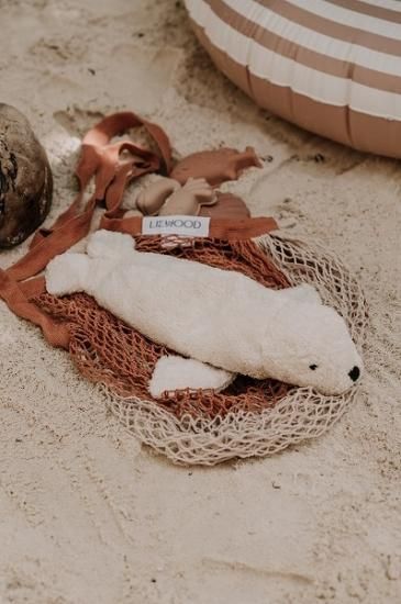 Senger Naturwelt ゼンガーナチュウェルト Cuddly Animal Seal small white アザラシ ホワイト チェリーピロー Sサイズ Y21048